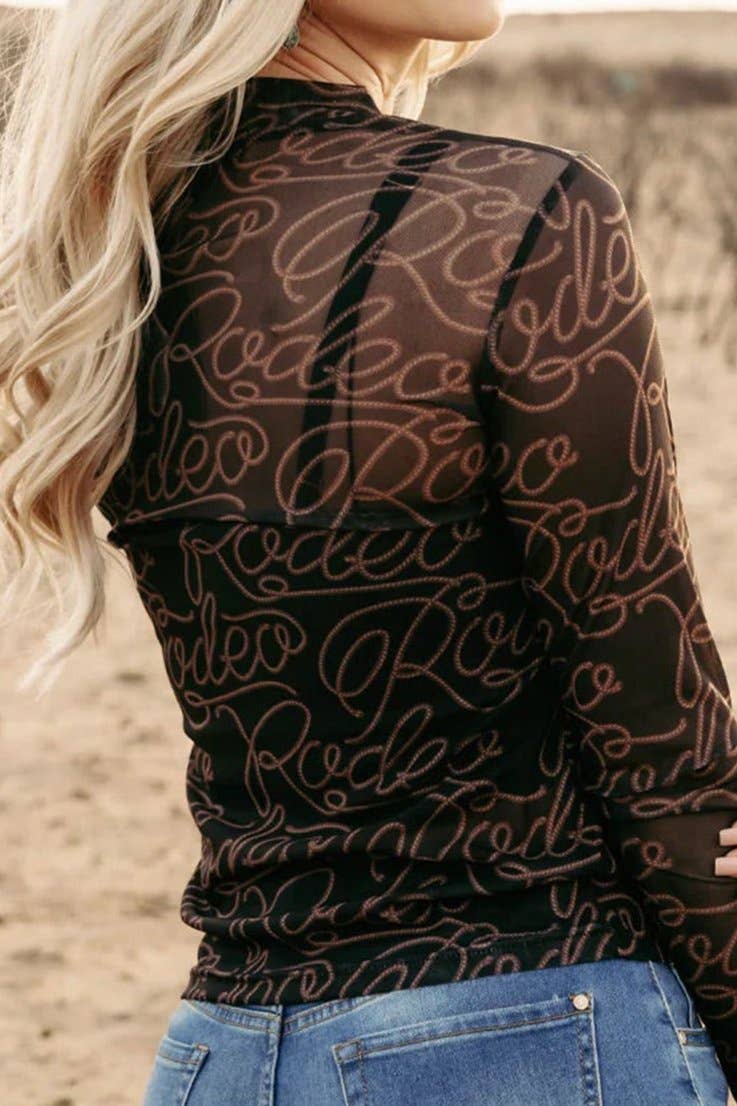 Rodeo Dream Mesh Top